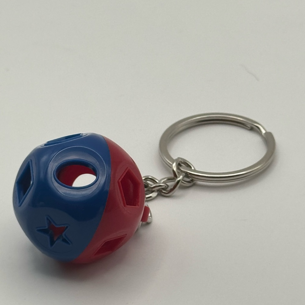 Authentic Tupperware Shape-O-Toy Keychain